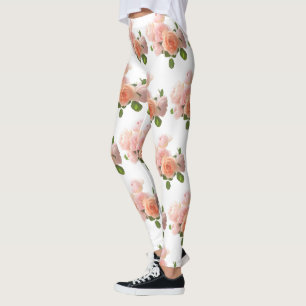 Anpassa Rosor Modern Elegant Trendig Mall Leggings