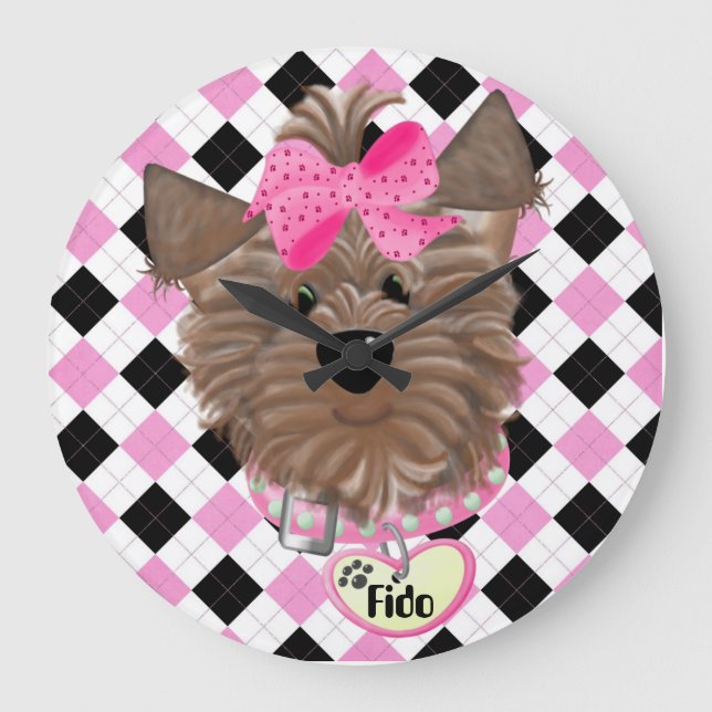 Anpassa rund (stor) klocka (Framsida)