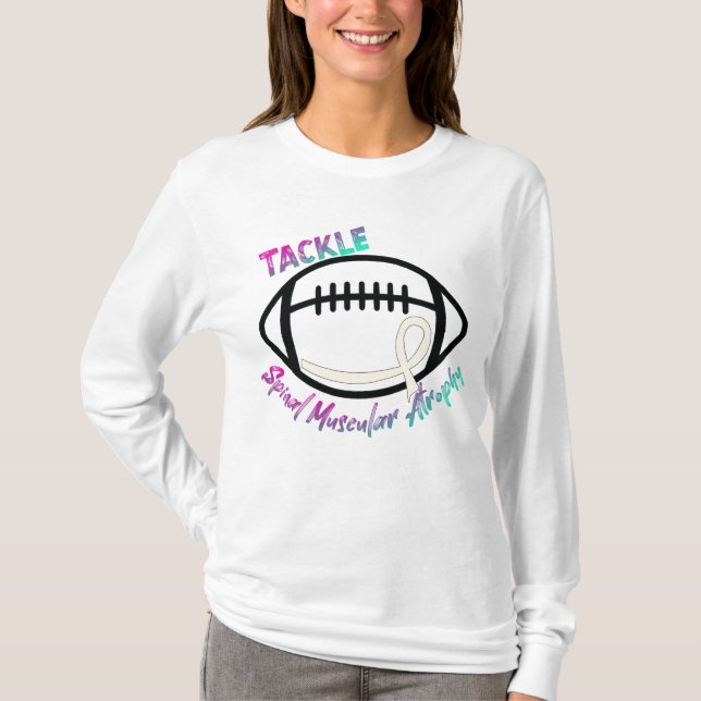 Anpassa ryggmärgsmuskelatrofi - medvetandegrad Ban T Shirt (Framsida)