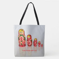 Anpassa ryska Matryoshka-stackningsdockor
