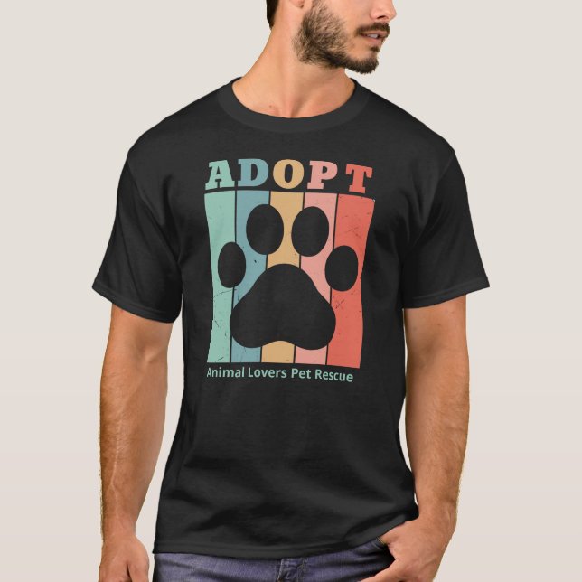 Anpassa sig efter det vanliga t shirt (Framsida)