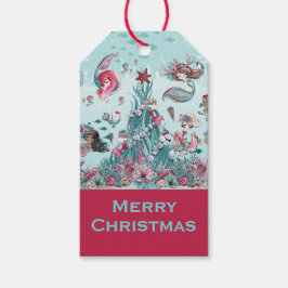 Anpassa Sjöjungfrun Namn & Hälsning och vänner Presentetikett