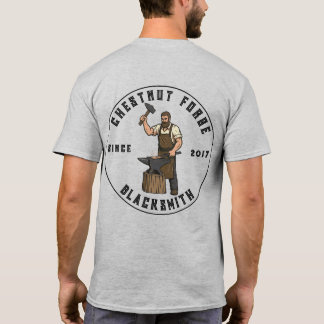 Anpassa Smidesverkstad järnverk butik Business T Shirt