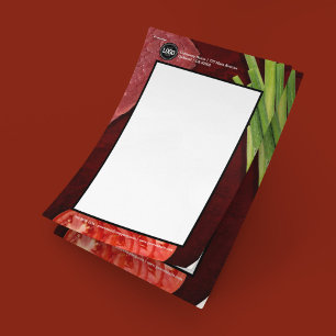 Anpassa steak-restaurangtema post-it block