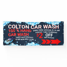 Anpassa stor bil Tvätta företagstrafik synlig