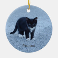 Anpassa svart och vit Tuxkitten