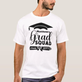Anpassa svartvit Manar-graderad T Shirt