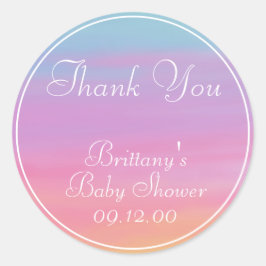 Anpassa Tacken Namn, datum, Händelsereferens Runt Klistermärke