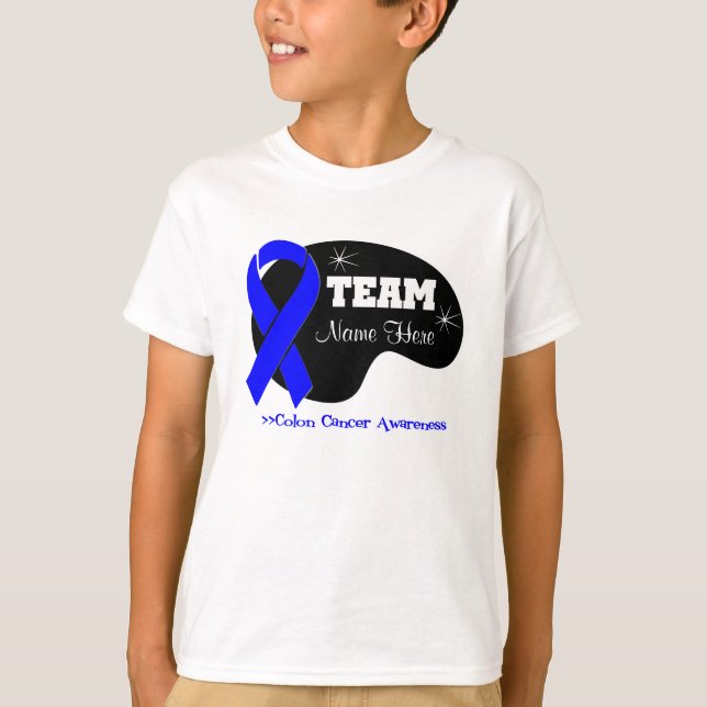 Anpassa Team Namn - Colon Cancer Tee (Framsida)