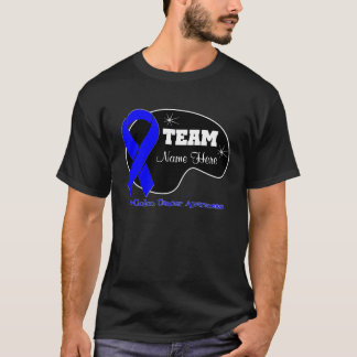 Anpassa Team Namn - Colon Cancer Tee Shirt
