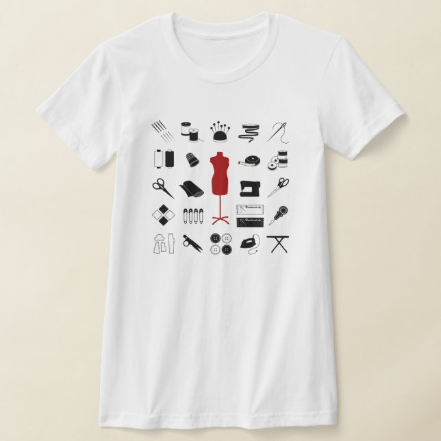 Anpassa Text T-Shirt (Laydown)