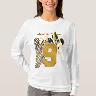 Anpassa texten, fleur de lis tee