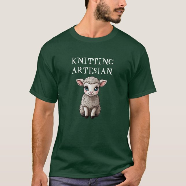 Anpassa textfoto till ritning av artesisk gåva t shirt (Framsida)