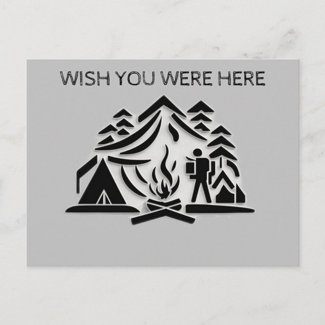 Anpassa textkampanjresor vykort (Framsida)