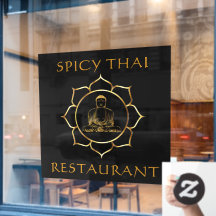 Anpassa Thai Restaurant Golden Buddha Front Vind