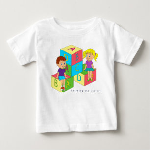 Anpassa till att lära dig vårt Brev-alfabet T Shirt