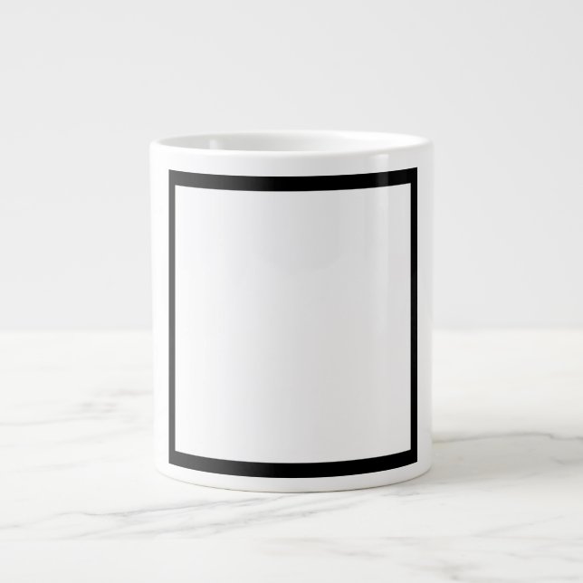 Anpassa till ett foto-Ram Jumbo Mugg (Framsidan)