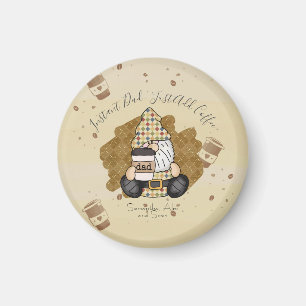 Anpassa till Kaffe Älskare Pappa   VINTAGE Magnet