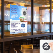 Anpassa tjänsten Laundromat Tvätt Tvätta och fold