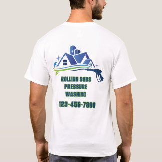 Anpassa tryck som Tvättar Business Promotional T Shirt