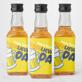 Anpassa udny, ohållbar Pappa Spritflaskor Etikett