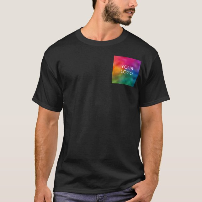 Anpassa uppladdning av fotomall för Lägg till Logo T Shirt (Framsida)