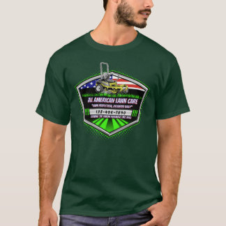 Anpassa USA Flagga Patriotisk Trädgårdsskötsel Ser T Shirt
