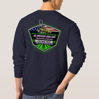 Anpassa USA Flagga Patriotisk Trädgårdsskötsel Ser T Shirt