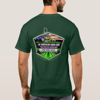 Anpassa USA Flagga Patriotisk Trädgårdsskötsel Ser T Shirt
