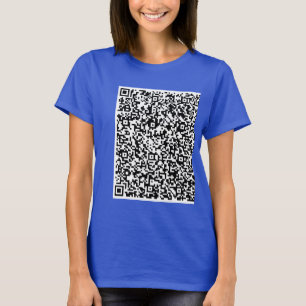 Anpassa utformningen av din egen Anpassningsbar QR T Shirt