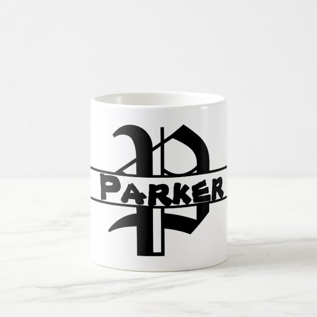 Anpassa utsmyckningen Namn Brev Kaffemugg (Center)