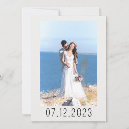 Anpassa vacker och gigantisk Weeding-inbjudan Inbjudningar