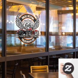 Anpassa väg 66 Café Garage Gas Station Biker