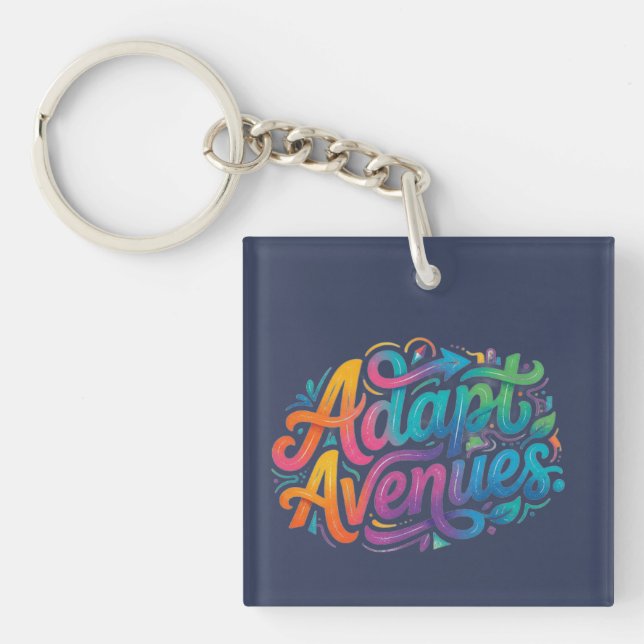Anpassa vägar – Modern Inspirerande Typografi T- (Framsidan)