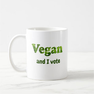Anpassa väljare för Vegan-aktivist Kaffemugg