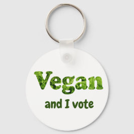 Anpassa väljare för Vegan-aktivist Nyckelring