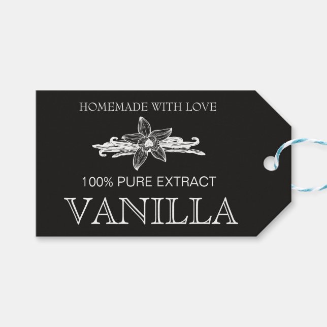 Anpassa Vaniljextrakt etikett VE005_04sqcu (Framsidan (Horisontell))