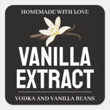 Anpassa Vaniljextrakt etikett ZVEG_101_01sq