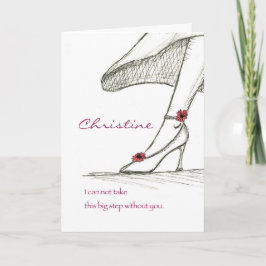 Anpassa, var min Bridesmaid Inbjudan