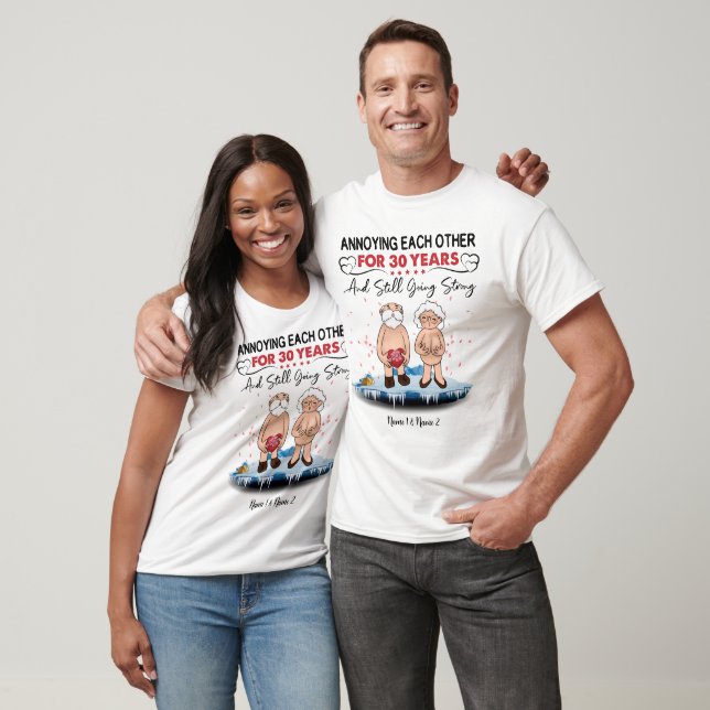 Anpassa varandra till, Personligens dekorfärg T Shirt (Unisex)