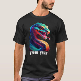 Anpassa Venom Vogue Snake Edit Namn T Shirt