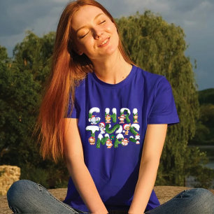 Anpassa vilden Alphabet (ung. julklapp) T Shirt