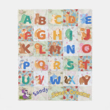 Anpassa Vintage Alfa Fleece Blanket