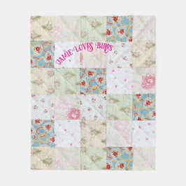 Anpassa Vintage snabbt Fleecefilt