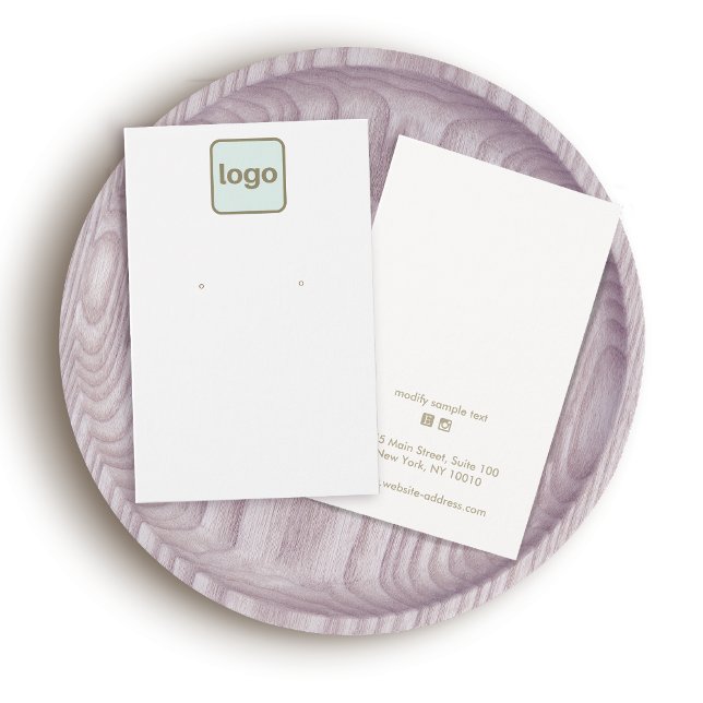 Anpassa Visningen Lägg till avläsning av Logotyp Visitkort (Skapare uppladdad)