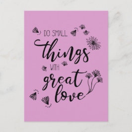 Anpassa vykort för färg i liten Sak