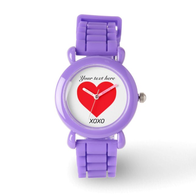Anpassa XOXO HEART Armbandsur (Framsida)
