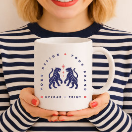 Anpassad 0,6l Jumbo-mugg | Din design uppladdning  Jumbo Mugg