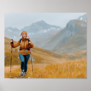 Anpassad 10x8 fototryck – Personligt fotopresent Poster