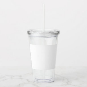 Anpassad 16oz, Klar Take Away Mugg